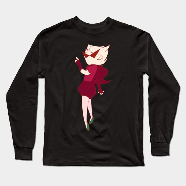 Dirk Strider - Prince of Heart Long Sleeve T-Shirt by buzzingRoyalty